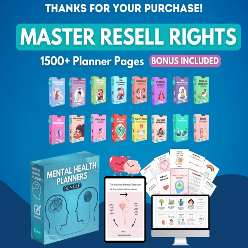 Mental Health Planners Bundle