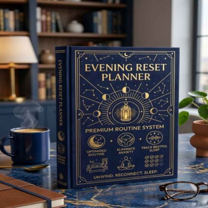 Evening Reset Planner - Premium Routine System