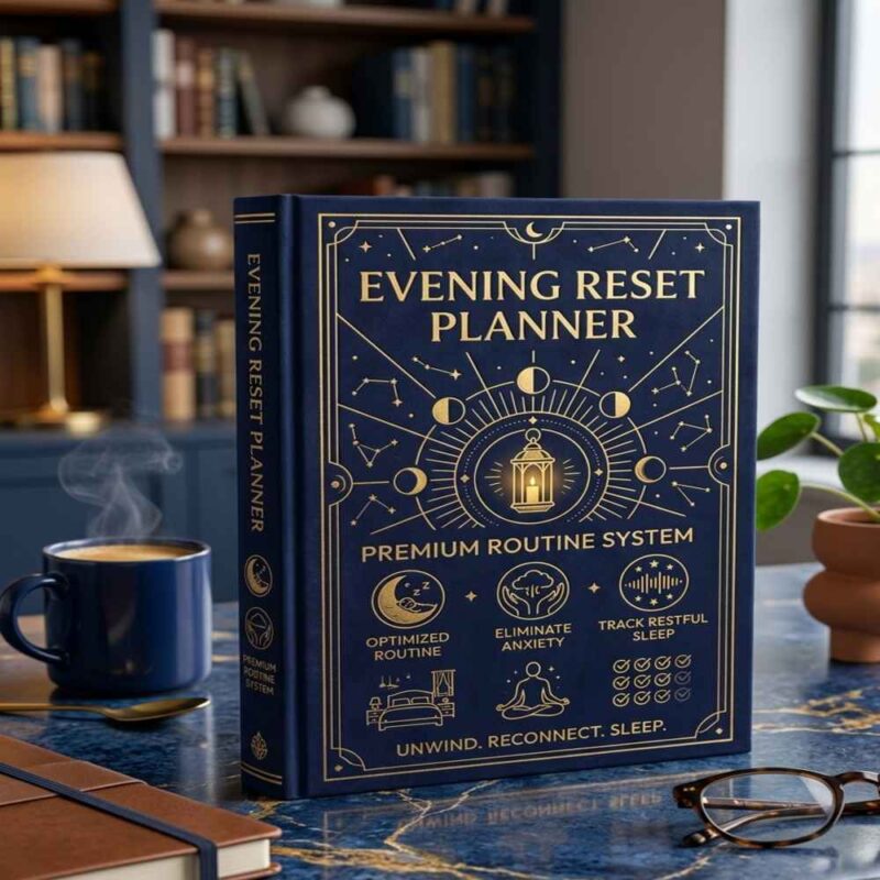 Evening Reset Planner - Premium Routine System