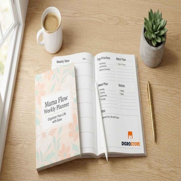 Mama Flow: The Ultimate Weekly Planner for Moms