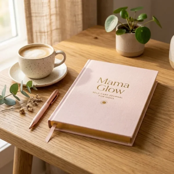 Mama Glow 30-Day Self-Care Journal for Moms1