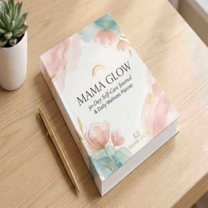Mama Glow: 30-Day Self-Care Journal for Moms