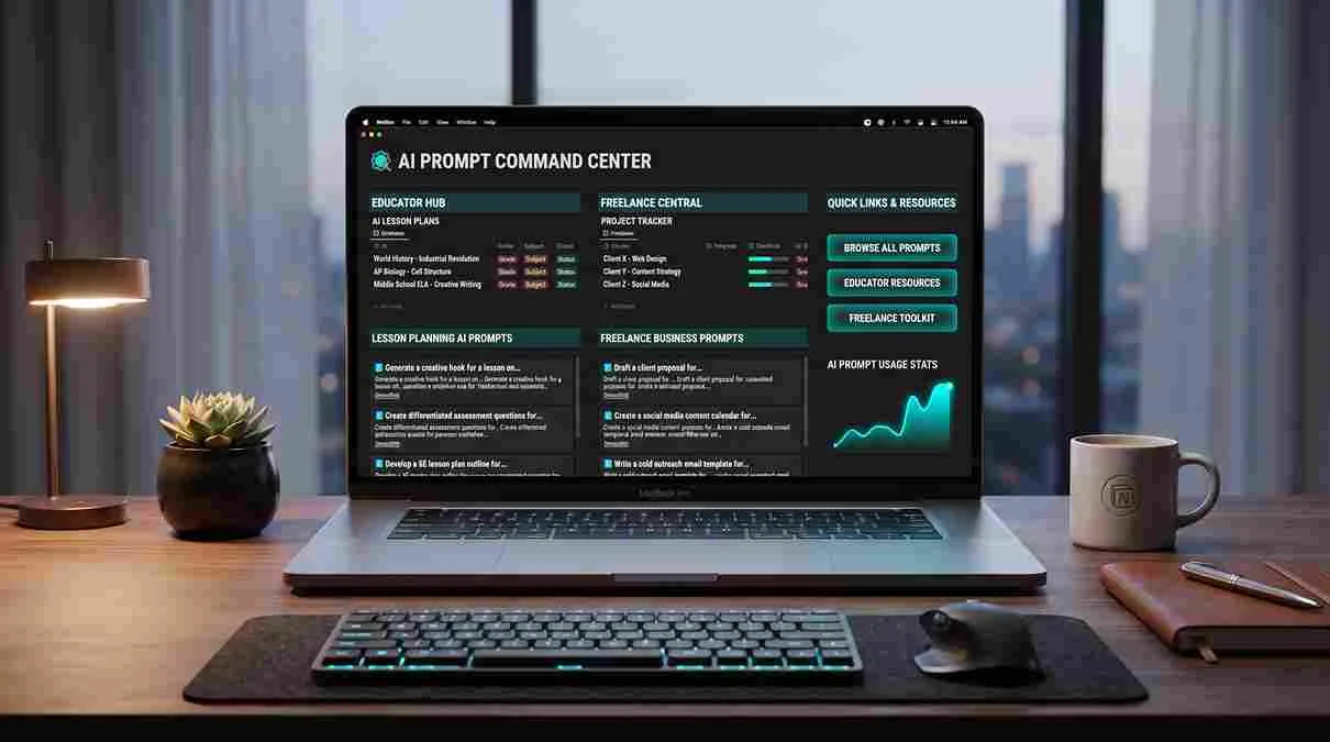 Best AI prompts and Notion templates for teachers and freelancers
